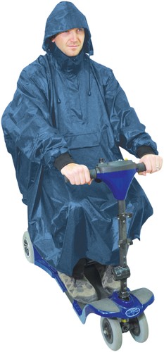 Aidapt deluxe scooter poncho - deluxe,