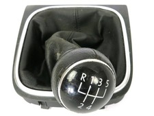 VW Golf MK5 MK6 5 Speed Gear Knob Leather Look Gator 1K0711113CD SS678
