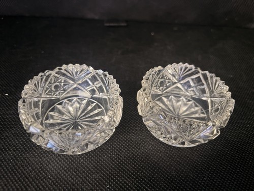 Lovely pair small crystal - pair,