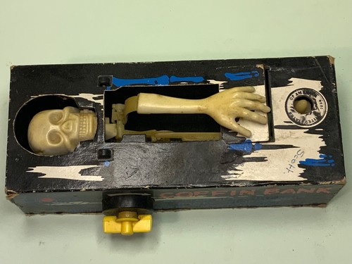 Vintage amscan skeleton coffin - skeleton,