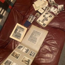 Vintage Photo Album. Vintage Photographs. Vintage Wedding Album.