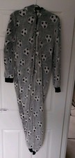 Boys Onesie Sleepwear Fluffy sleep suit (not gerber) Age 12-13 Years From M&S