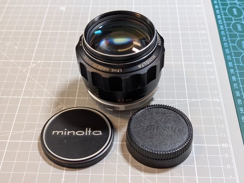 Minolta 85mm rokkor pf - 85mm, mc