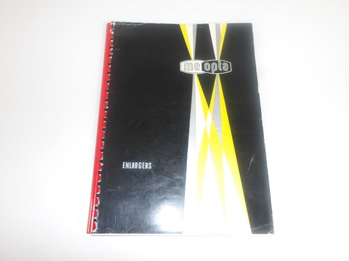 Meopta enlargers book - meopta,