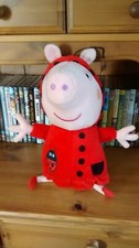 Peppa Pig Soft Toy Plush  Teddy Large 16 Inches Ladybird
