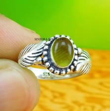 Peridot Gemstone 925 sterling silver handmade Gift Ring US size 5 to 13