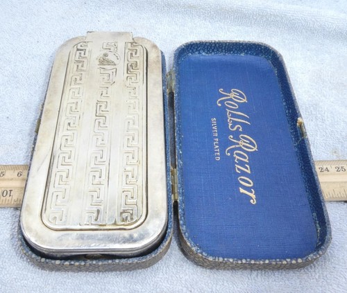 1927 rolls razor silver plated - 1927,