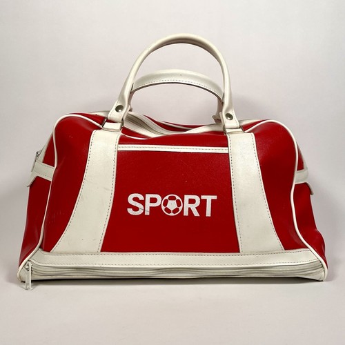 Vintage leather red sport - vintage,