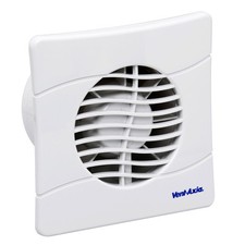 Vent-Axia BAS100SLB Slim Line Extractor Fan with Backdraught Shutters 436530