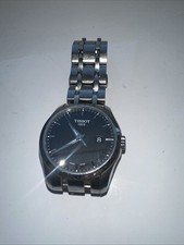 Tissot 1853 Men's Watch Couturier Blue Dial S.Steel Silver Sapphire T035410A