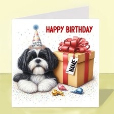 Personalised Shih Tzu Dog