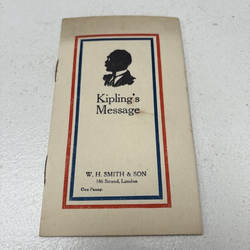 Rudyard kipling message - kipling’s,