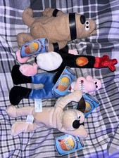 Wallace and Gromit Aardman Rare Beanie Plush Soft Toys BNWT Collectable Vintage