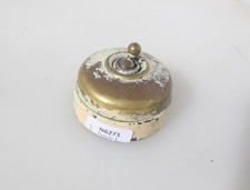 Antique brass ceramic light - brass,