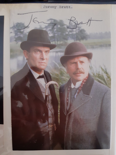 Jeremy brett signed - signed, photo
