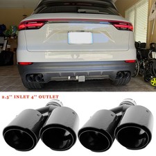 2.5'' to 4'' Carbon Rear Dual