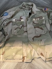 Original Authentic U.S. Army Desert Camouflage Uniform (DCU) jacket ??