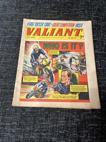 Valiant comic june 1970 - -,