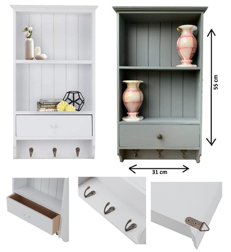 Wooden vintage shelf - wooden, unit