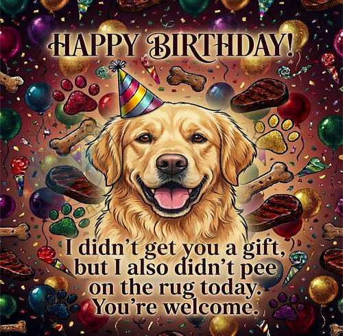 Funny birthday card - birthday, the