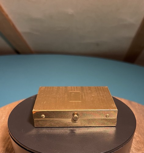 Vintage mid century gold metal - mid-century,