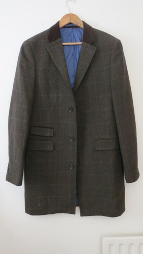 Moss bros tweed chesterfield - moss,