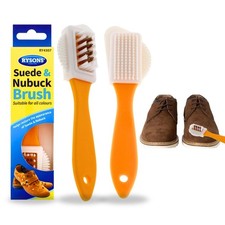 2side Suede Leather Nubuck Shoes Boot Cleaner Stain Household Cleaning Brush Kit