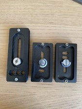 QR Quick Release Alloy Plates With 1/4 Scew Tripod Mount 