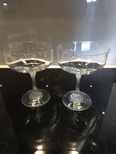 Vintage twisted stem glass - twisted,