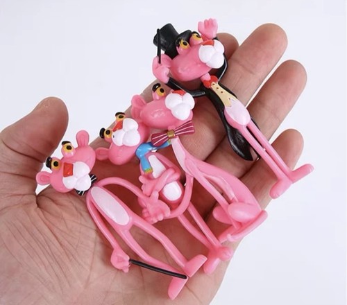 Set 4pcs pink panther - of,