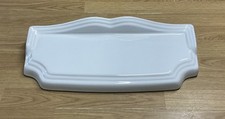 Toilet Cistern Lid = Victoria Plumb, Oxford, Size 498 x 203mm. White,  R-652