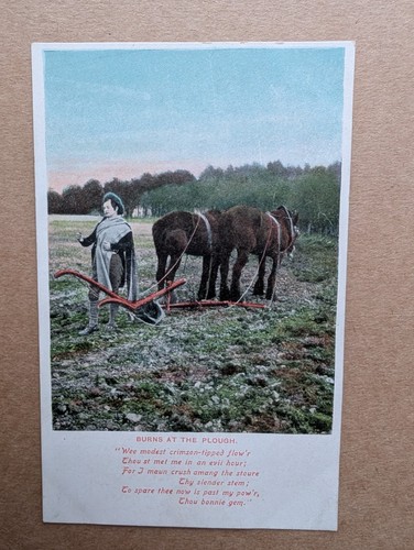 Old postcard rural - postcard,