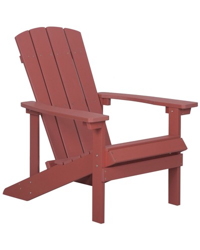 Garden chair adirondack red - chair,
