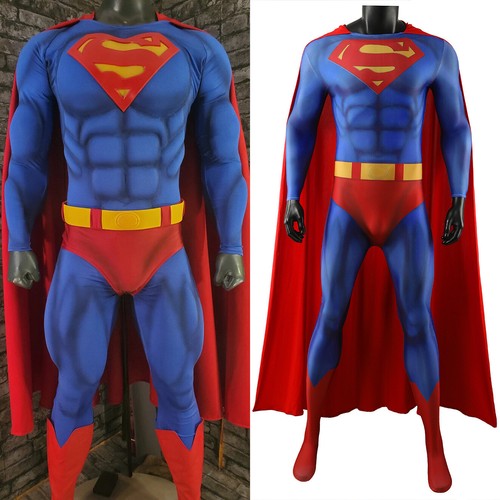 Superman print jumpsuit - superman,