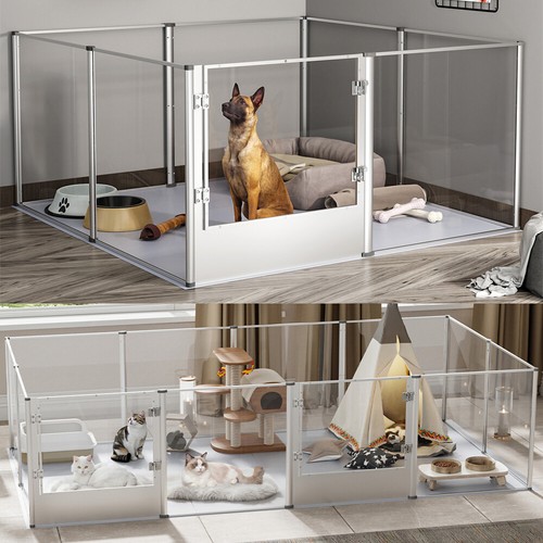 Extra tall acrylic dog playpen - tall,