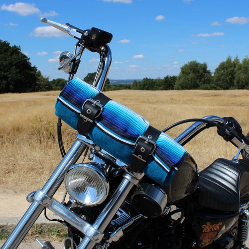 Biker bed roll tote - up, wrap