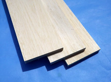 Three 4" X 1/2" X 36" Balsa wood boards.