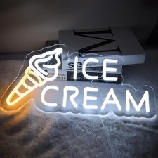 Ice Cream Neon Led Sign Home