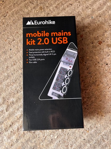 Eurohike mobile mains kit - mains,
