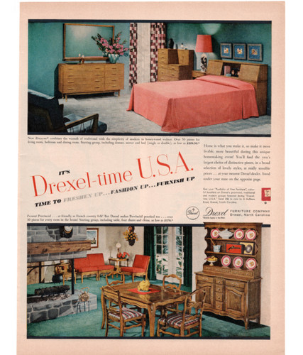 Drexel furniture 1950s - drexel, vintage