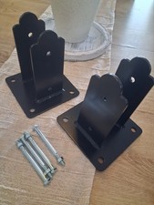 75mm Post Base Socket  Metal