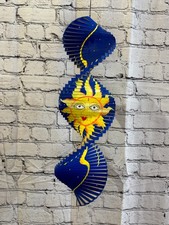 50cm Blue Sun Flowers Wind