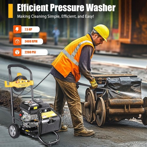 Petrol pressure washer garden - pressure,