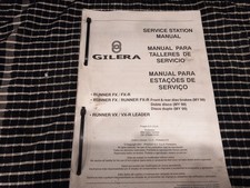 Gilera runner factory workshop manual 2001