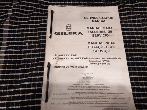Gilera runner factory - , workshop