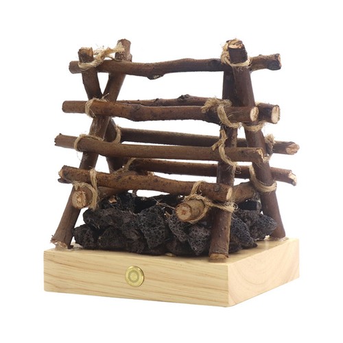 Small electric fake fireplace - small,