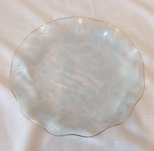 Clear glass round - clear,