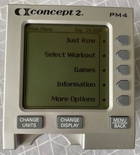 Concept 2 Rowing Machine PM4 Monitor,For All C2 Rowers*  