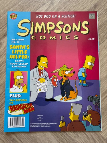 The simpsons comics issue - comics, uk