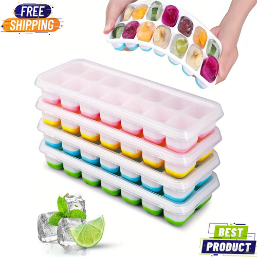 Silicone ice cube tray - ice,
